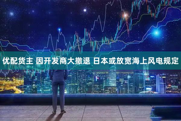 优配货主 因开发商大撤退 日本或放宽海上风电规定
