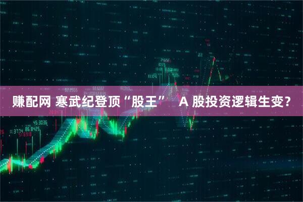 赚配网 寒武纪登顶“股王”   A 股投资逻辑生变？
